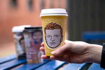 Nick is also featured in an initiative from the Missing Person's Advocacy including Melbourne-based Unmissable Coffee Cups campaign.