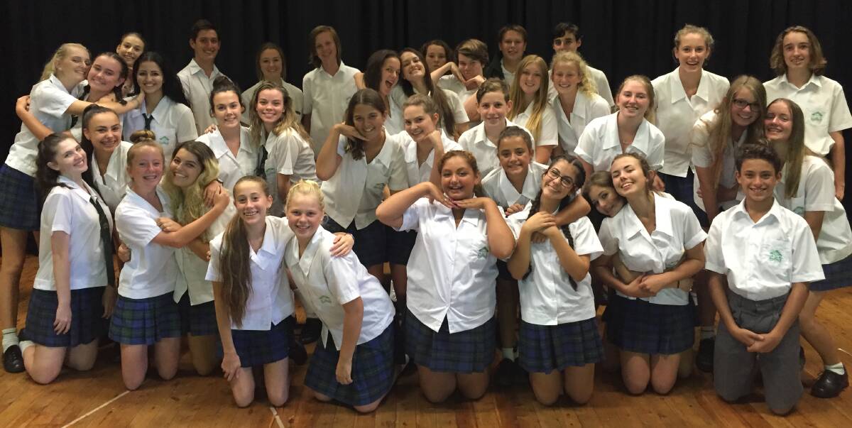 Stage act: A total of 43 students from Cronulla High School's dance, drama, band and choir groups will perform in Los Angeles this April as part of a performing arts tour.
