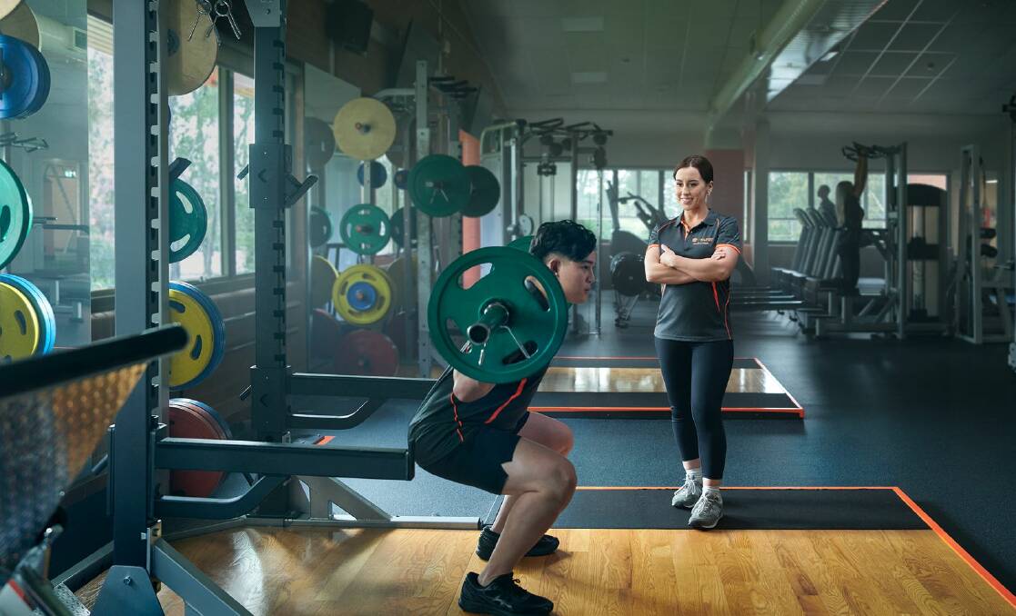 TAFE NSW Loftus is incorporating a mental health unit into its fitness courses. Picture supplied
