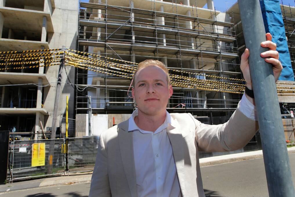 Building confidence: Patrick Connolly wants to "clean up" the construction industry to give future home-owners greater clarity. Picture: John Veage