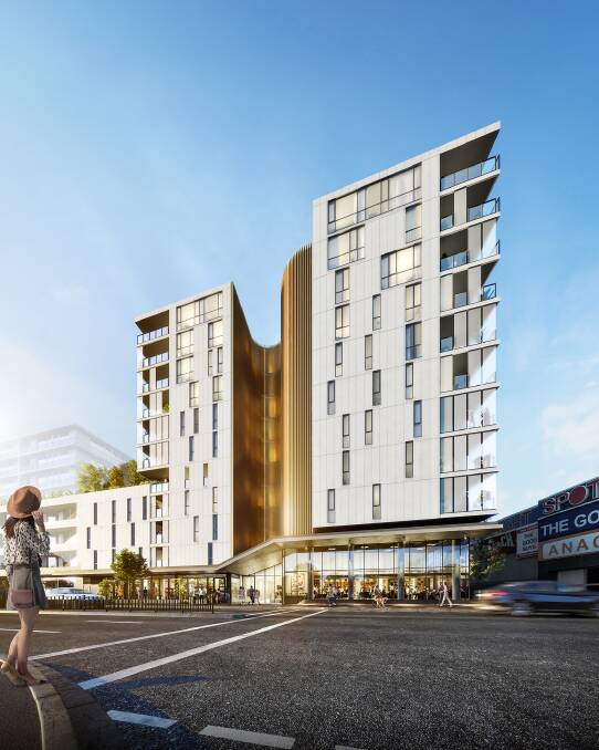 Expanding opportunity: An artist's impression of the new Rockdale residential apartment building, 'View', designed for disability living.