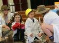 Watch and learn: Excitement levels skyrocketed Brighton-Le-Sands Public School for the return of science day. Picture: John Veage