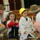 Watch and learn: Excitement levels skyrocketed Brighton-Le-Sands Public School for the return of science day. Picture: John Veage