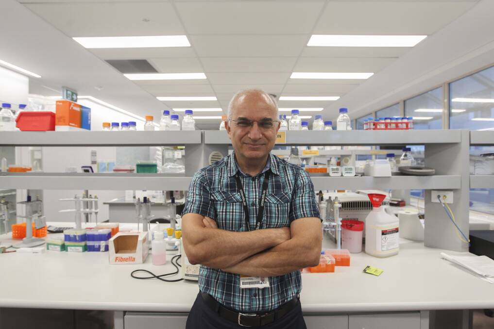 Poo's a goldmine: Gastroenterologist and clinical research lead Professor Emad El-Omar hopes his latest study will lead to interesting discoveries. Picture: Simon Bennett