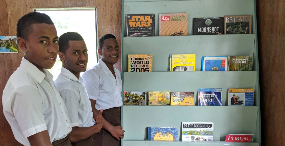 A novel idea from Burraneer to Fiji as students start a new chapter
