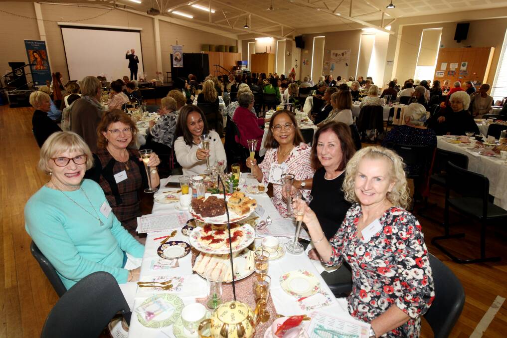 St Catherine's Laboure Church at Gymea hosts a high tea fundraiser for Catholic Women's League. Picture by Chris Lane