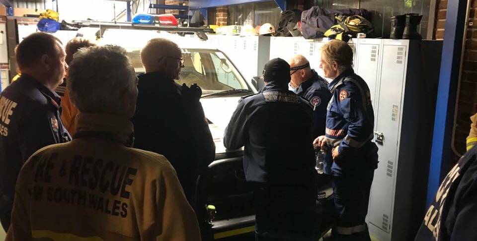 Rescue crews from Bundeena 080 station were called to the search. Picture: Facebook 