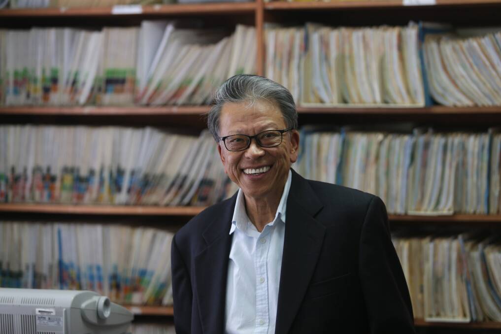 Doc's time out: One White Street Family Medical Practice Jannali GP Jack Ng retires this month after 40 years of medicine. Picture: John Veage