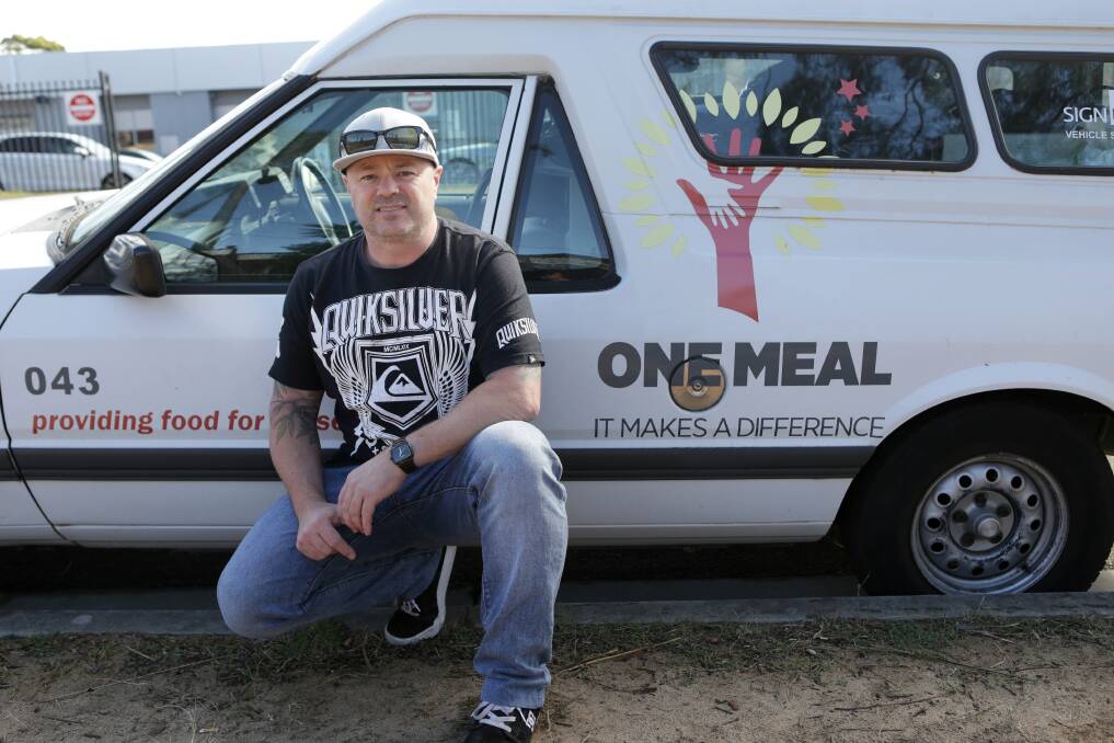 Driving force: One Meal Sutherland Shire's Matt Harward, hopes a successful food service will grow with a new-and-improved mode of transport. Picture: John Veage