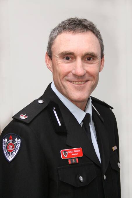Gymea firefighter, Superintendent Greg Rankin received n Australian Fire Service Medal this year.