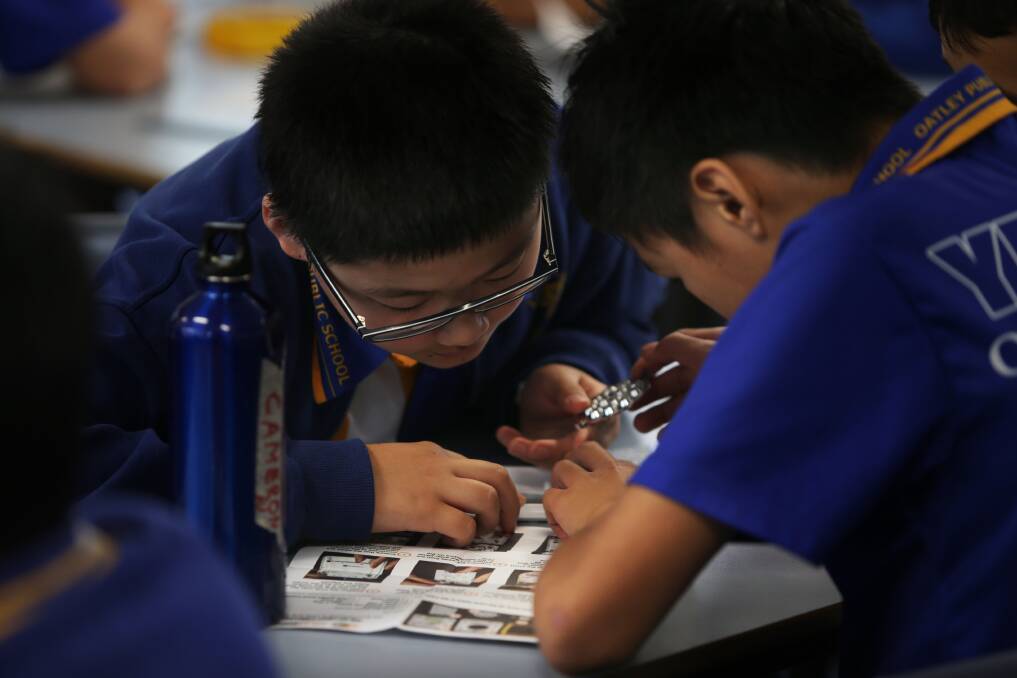 The project also aims to boost STEM skills in the classroom. Picture: John Veage