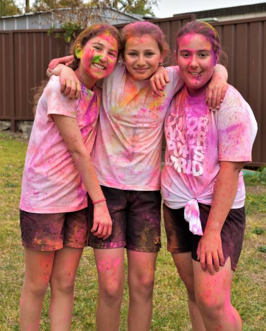 Colourful fun run for kids at Kingsgrove
