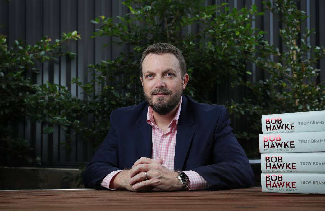 Biography: Caringbah author Troy Bramston will share insights into his latest book about Bob Hawke, at Sutherland Library on May 12.