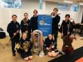 Inaburra students Charlie Martin, Emersen McNeill, Dash Rowe, Thomas Dews, Alicia Wang, Lucy Hallam and Caitlin Wolf are ready for a musical adventure. Picture supplied
