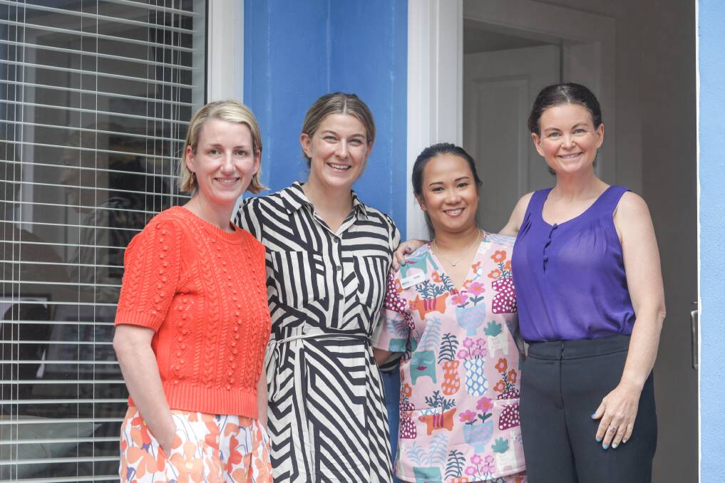Dr Rebekah Hoffman, Dr Greta Sears, registered nurse Gerie May Arceo, and Dr Annalyse Crane at a new medical practice at Woolooware. Picture by John Veage