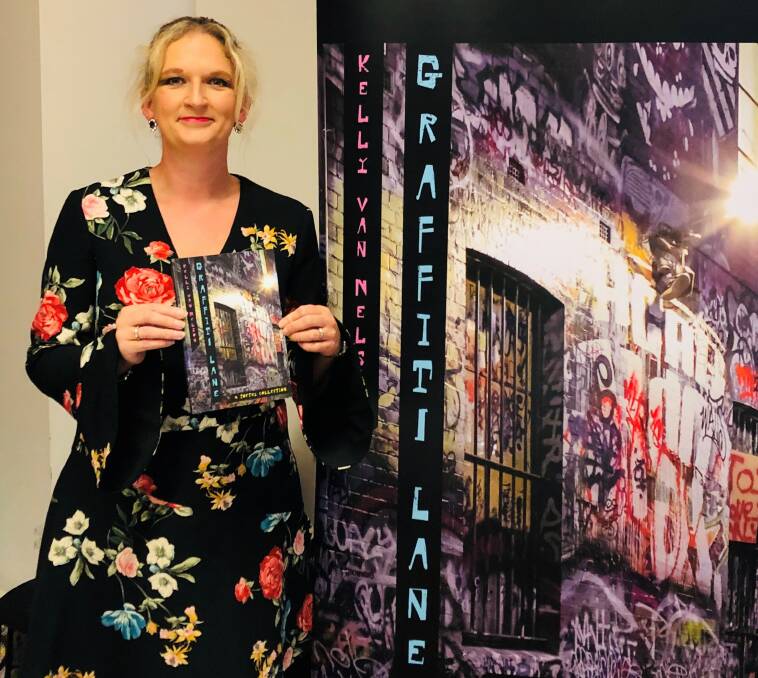 Real and raw: Former UK-based author Kelly Van Nelson will share the inspiration behind her new book Graffiti Lane, at Cronulla in June. 