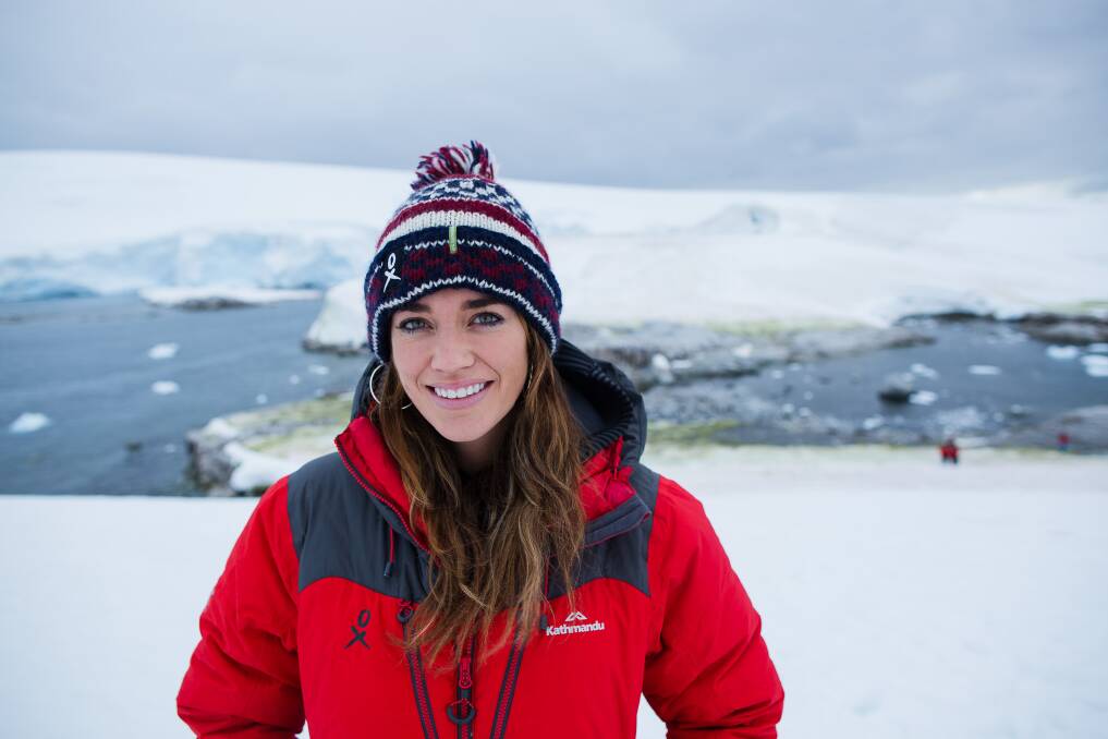 Shire model Laura Wells takes us through her icy tour so far. Pictures: Oli Sansom 