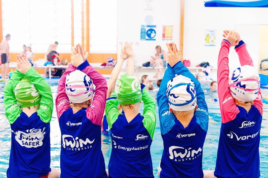 Aqua-aware: A new report shows children are quitting swimming lessons before they learn vital skills. Picture: Swim Australia