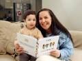 Identity awareness: Sans Souci self-published author and mum, Kate Marshall, with her son Stirling, age two, wrote a book to help boost children's self-awareness. Picture: Chris Lane
