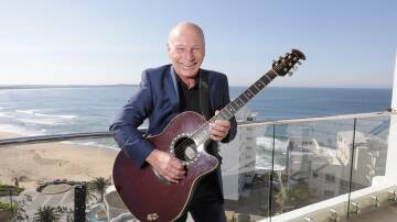 It's been 50 years of performing in Sutherland Shire for Brett Maxworthy, but there's no slowing down for the Cronulla entertainer. Picture by John Veage
