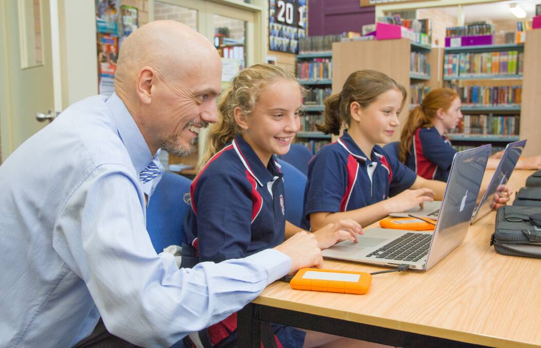 School first: Shire Christian School jumps on the tech bandwagon. 