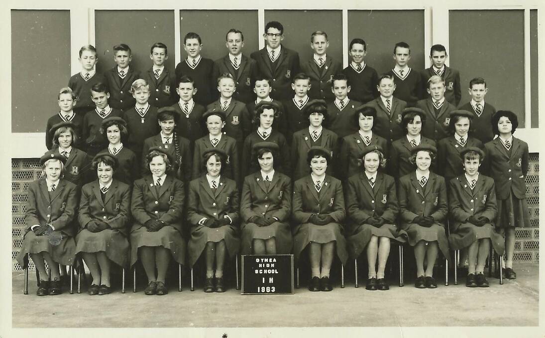 Gymea High School foundation year (1963).