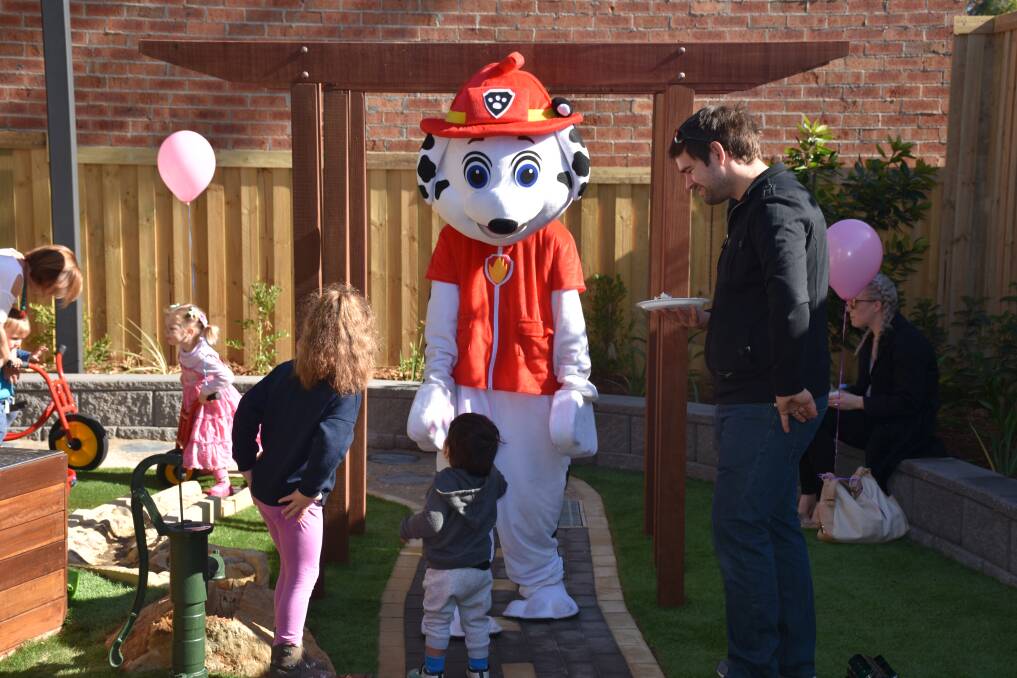 Open day: There were farm animals, pony rides, a jumping castle and guest appearances by Peppa Pig and Marshall.
