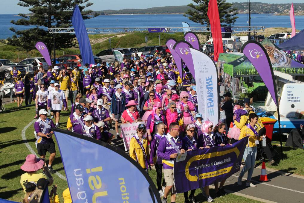 Group spirit: Last year's relay was a big success, and 2019 is expected to be another solid turnout. Picture: John Veage
