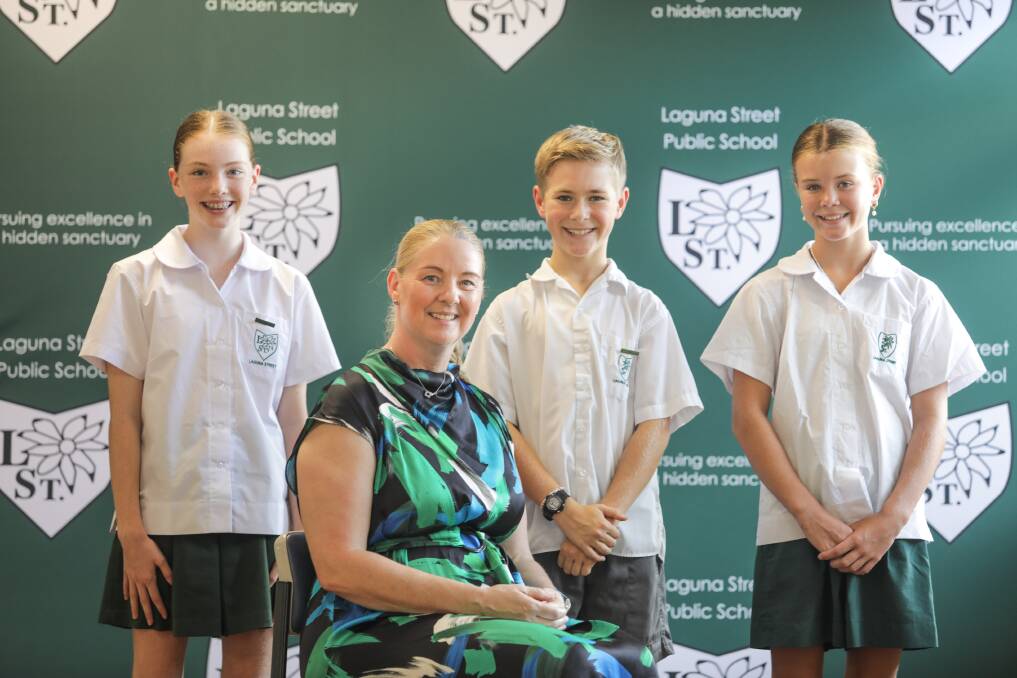 Laguna Street Public School's new principal is Kylie Fowler is a former pupil of the school she now leads. Picture by John Veage