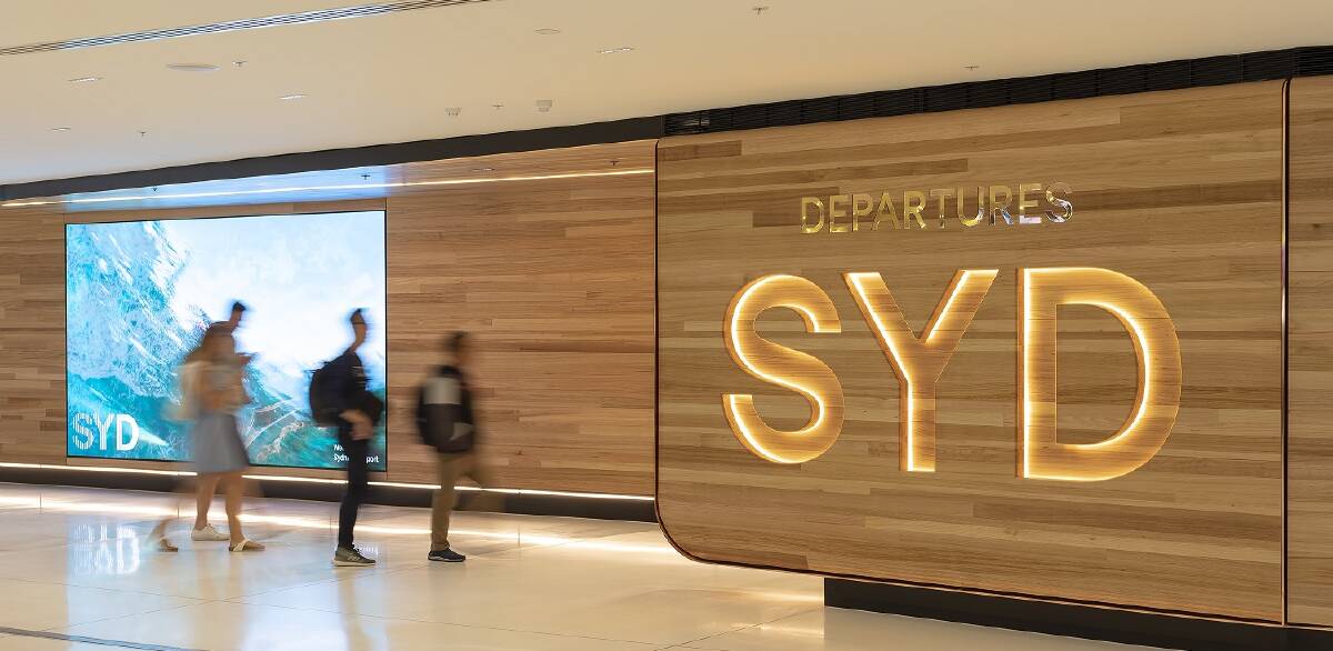 Take a selfie before your international flight at new departures experience