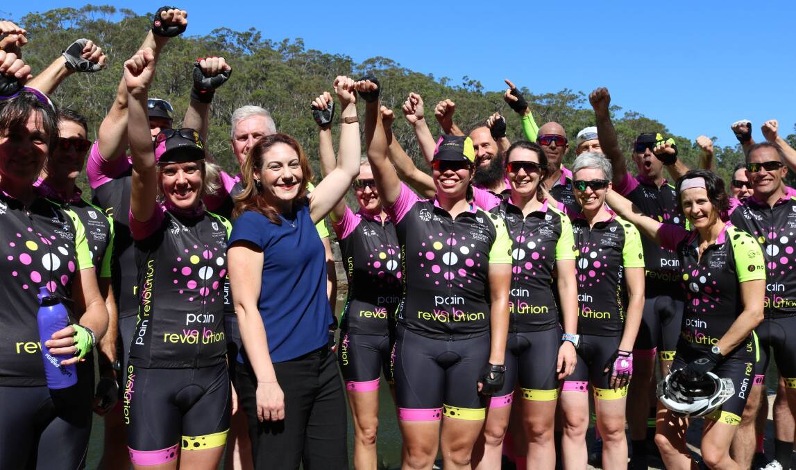 Pushing for pain relief: Cyclists are on a mission to bring chronic pain education to regional and rural NSW.