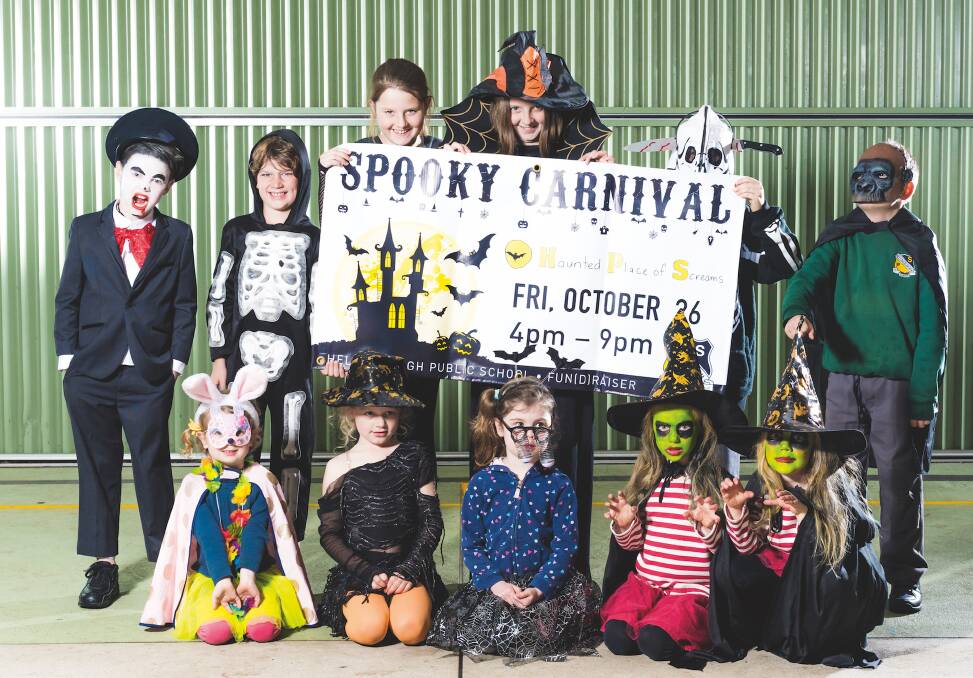 Bones and gouls: Helensburgh Public School is hosting a spooky carnival on October 26.