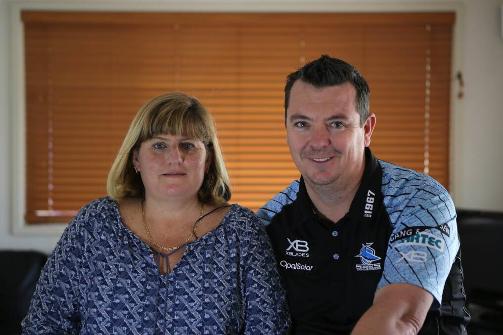 Giving back: Barden Ridge couple Rochelle and Jason are also foster carers. Picture: John Veage