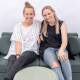 Couch crew: Tara Ient and Amy Thompson are finalists in the 2022 AusMumpreneur Awards for their business, Cubbi Buddi.