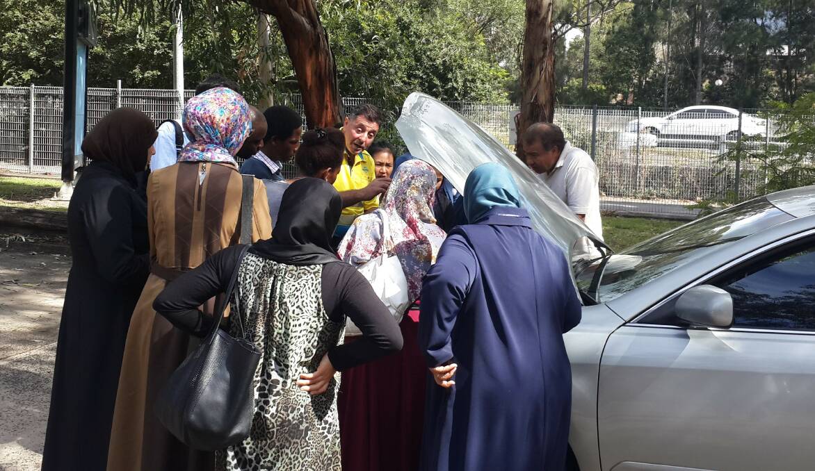 Street smart: A safe driving program delivered by TAFE NSW Loftus and Gymea Community Aid is teaching newly-arrived migrants about NSW road rules.