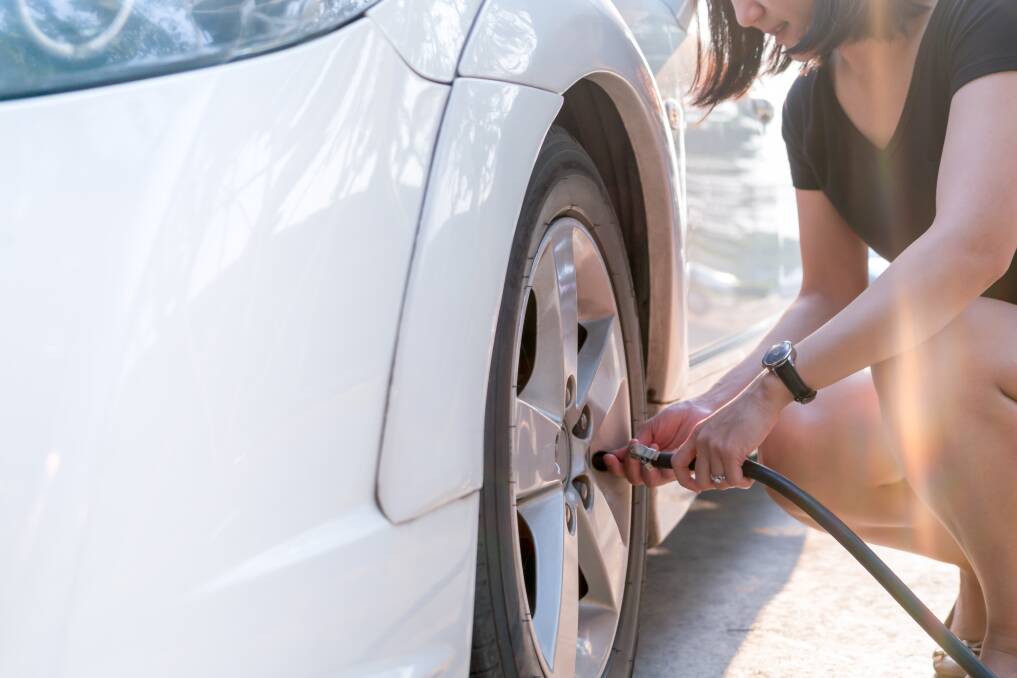 Correct tyre pressure isn't just about even wear, it's also vital for safety. Photo: Shutterstock.