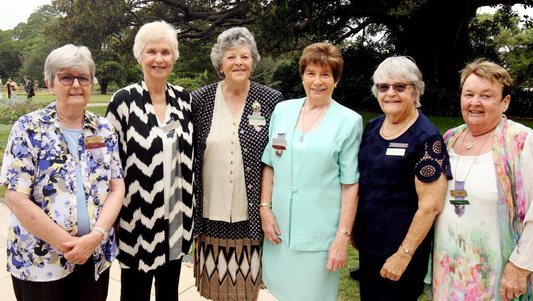 Better VIEW: Club members from St George and Sutherland Shire were among those to attend a morning tea at Government House, Sydney, this month to celebrate the organisation's 60th year. Pictures: Chris Lane