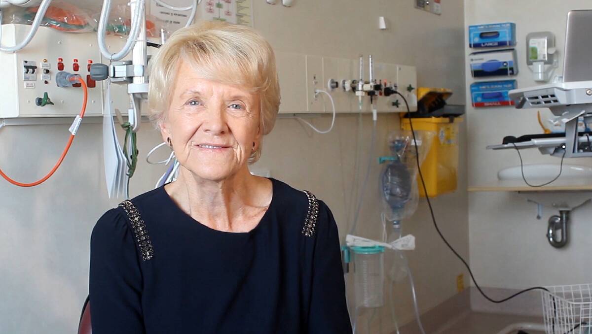Stellar career: Kay Davison was farewelled from Sutherland Hospital last month, after a 61-year career. Pictures: Supplied