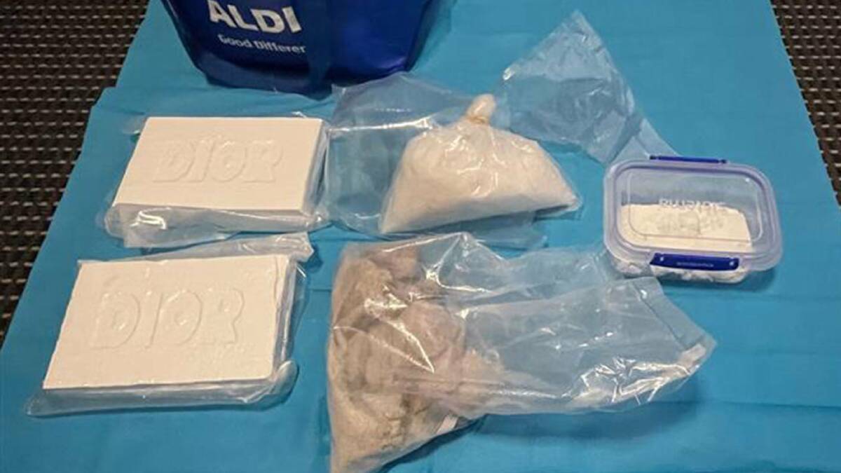 Police search: Police allege they found drugs, cash and firearms while executing search warrants at a number of properties across Sydney. Picture: Facebook/Sutherland Shire Police Area Command