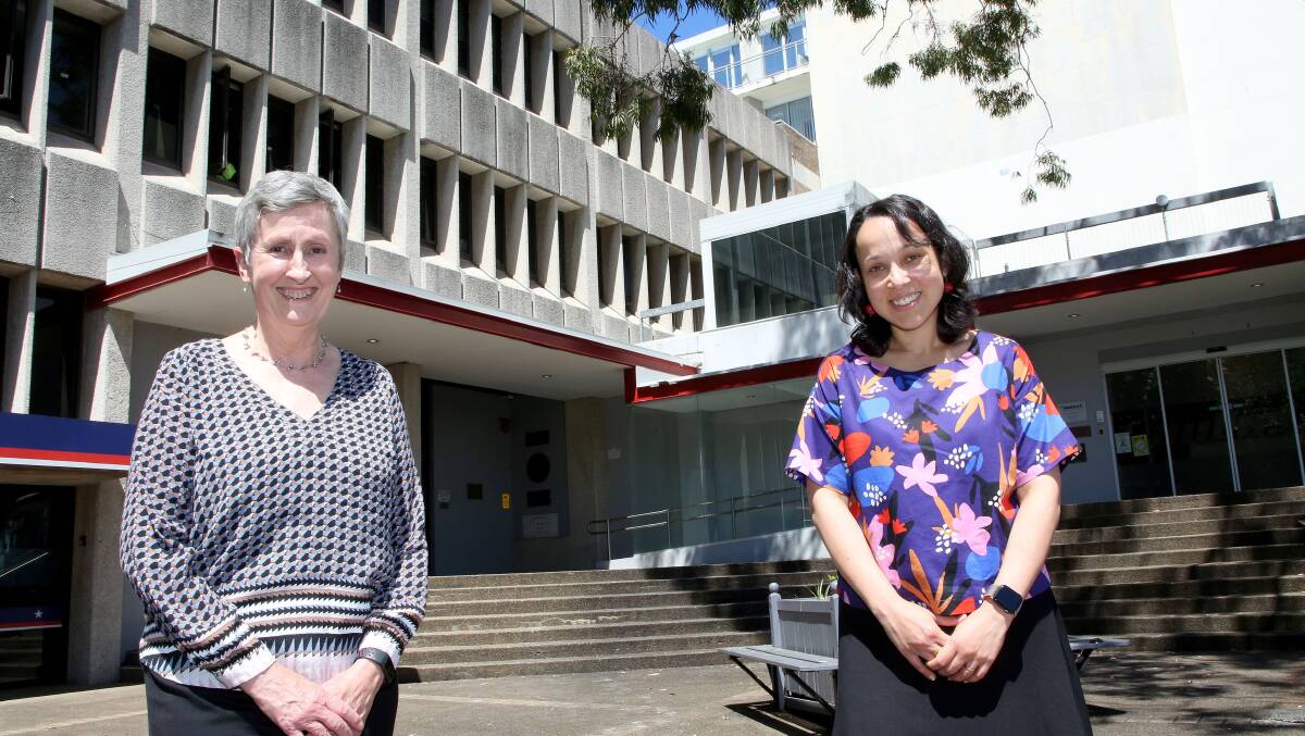 Free service: SESLHD Oral Health Service director Claire Phelan and Dr Marianne Gale outside the new clinic. Picture: Supplied