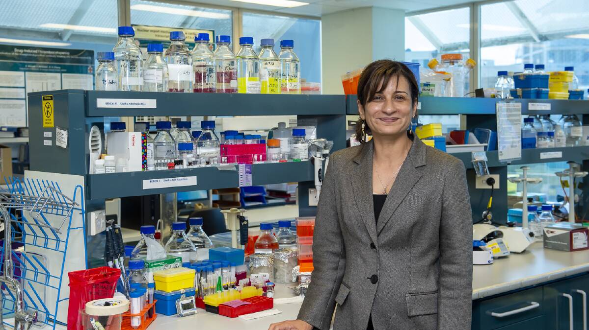 Breakthrough study: Associate Professor Amany Zekry has been leading a study that could hold the key to predicting the risk of developing liver cancer. Pictures: Supplied 