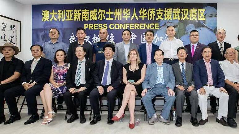 Spreading the word: NSW Chief Medical Officer Dr Kerry Chant met with Chinese GPs and community leaders in Hurstville at the start of the pandemic. 