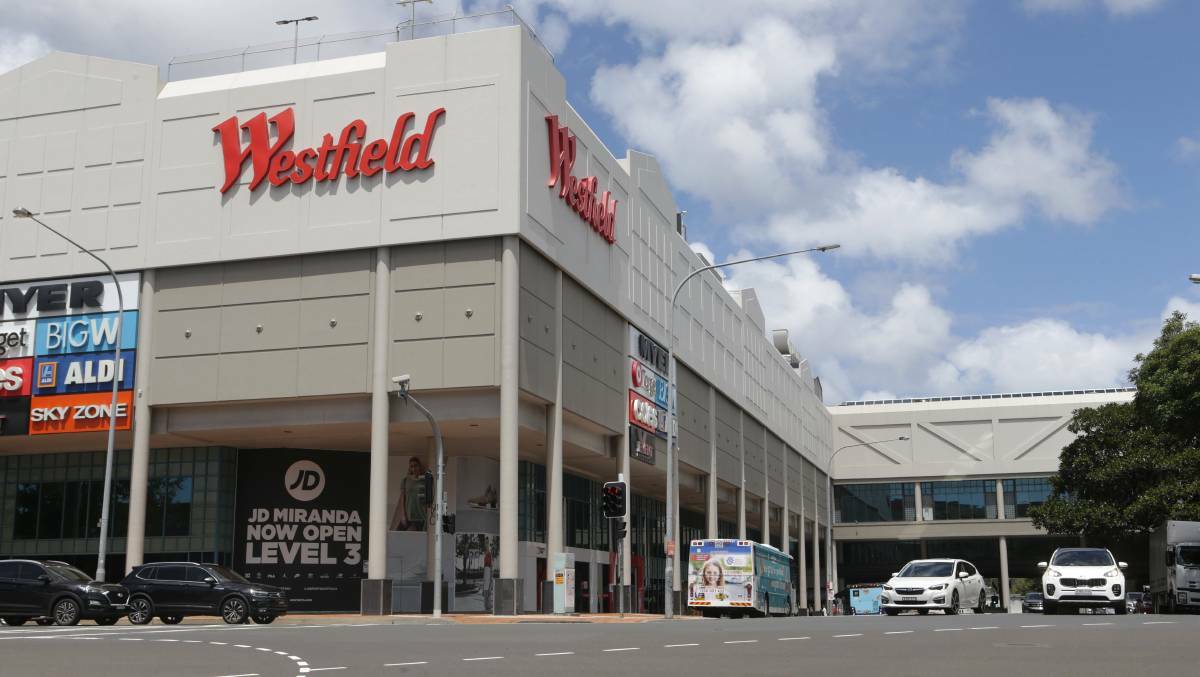 White elephant: Westfield shopping centres at Miranda and Hurstville remain open but the majority of stores have closed. Picture: John Veage