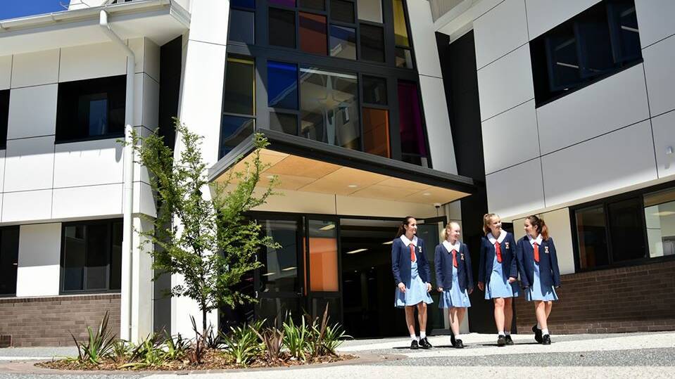 School's out: The school term has ended early for students at Our Lady of Mercy College, Burraneer. PIcture: Facebook