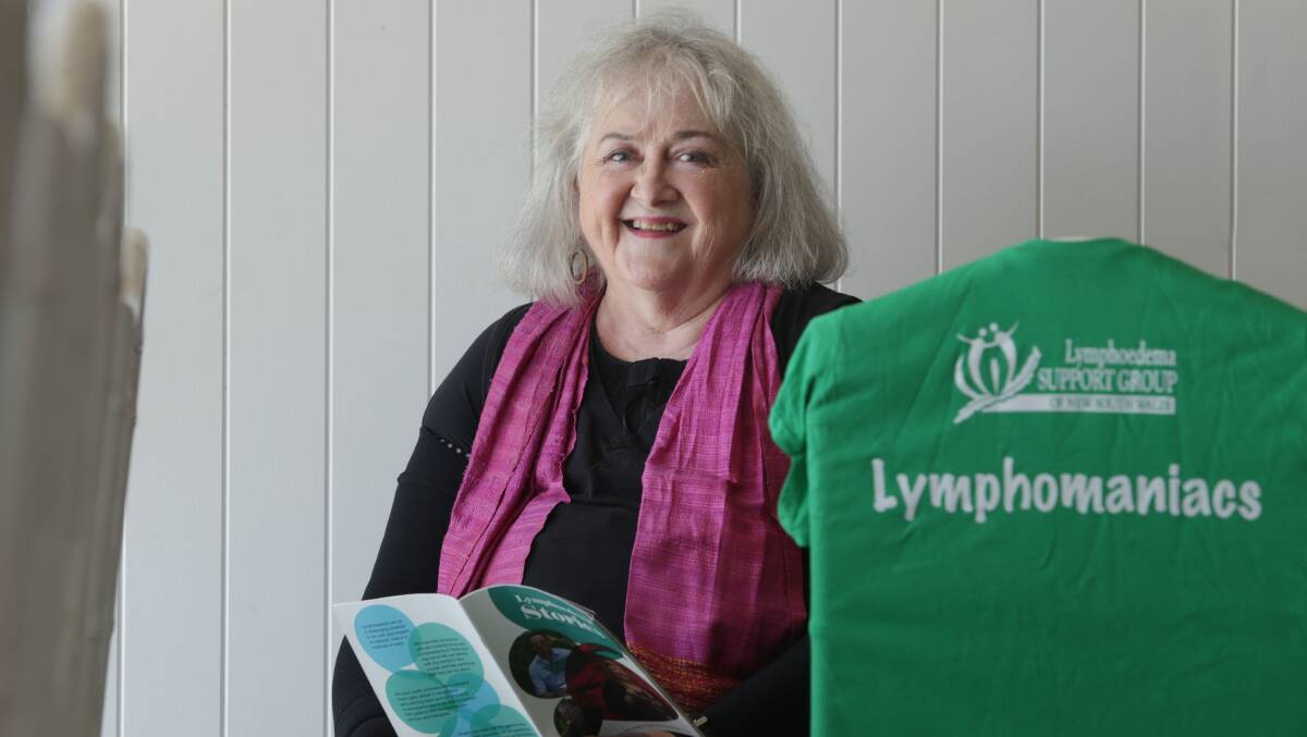Chronic condition: Anne Forster helped form a local support group for lymphoedema sufferers just before COVID-19. Picture: John Veage 