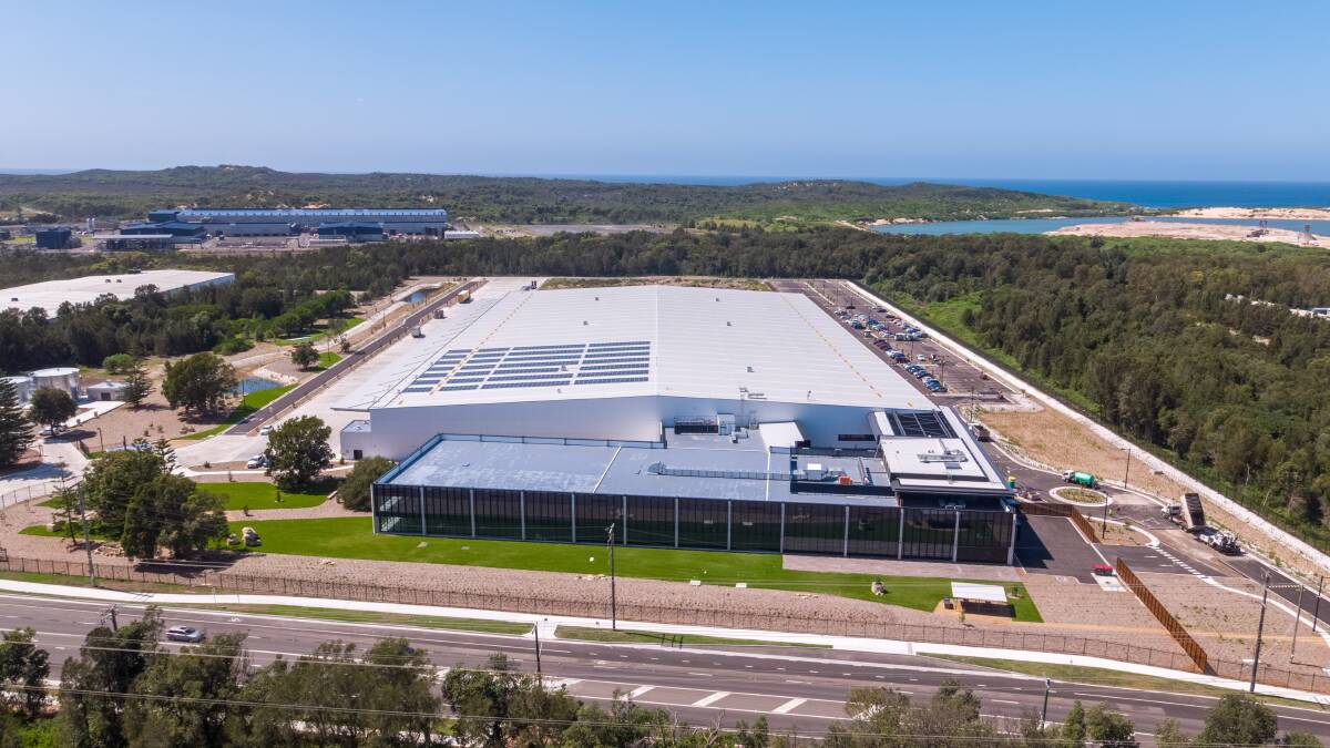 New build: Tech company Dicker Data has moved into new purpose-built premises at Kurnell. Pictures: Supplied