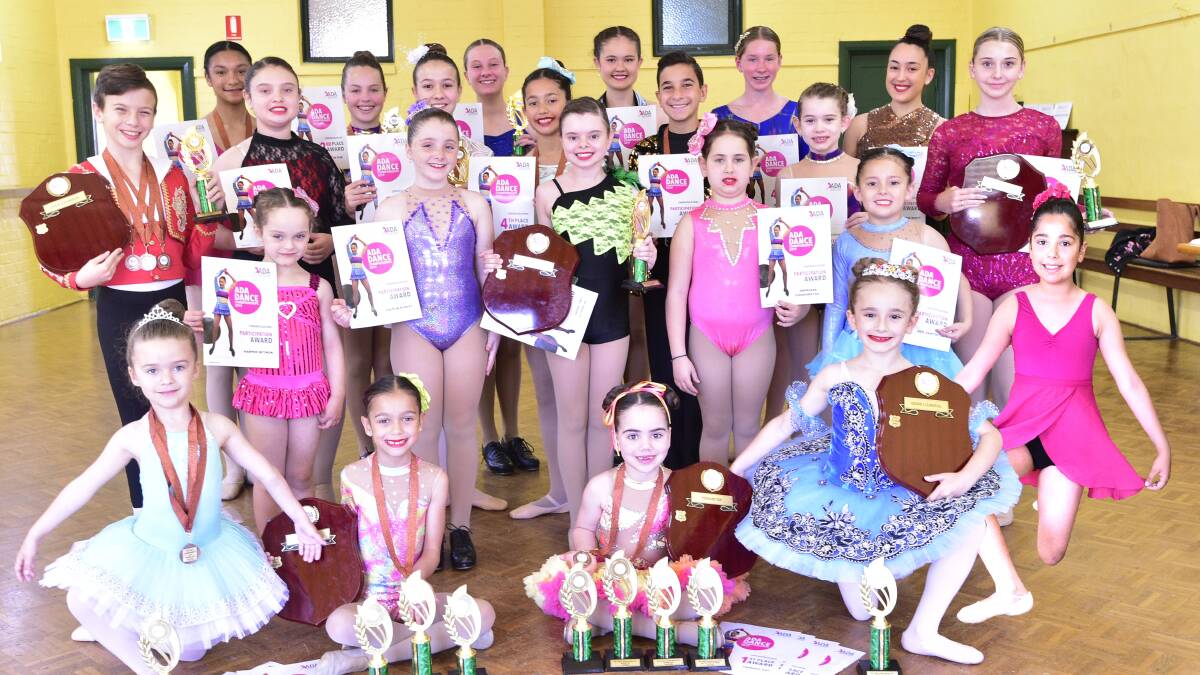 Burn the floor: Students from TK Dance Stars at Ramsgate did well at the ADA Dance Championships in Penrith. 