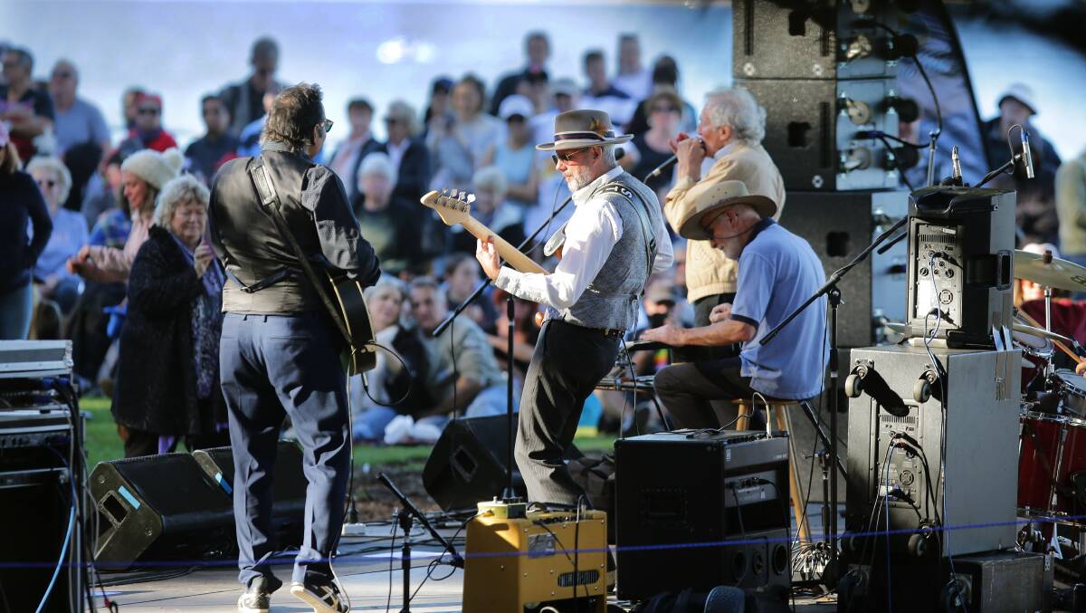 Action from last year's Cronulla Jazz and Blues Fest. Picture: John Veage