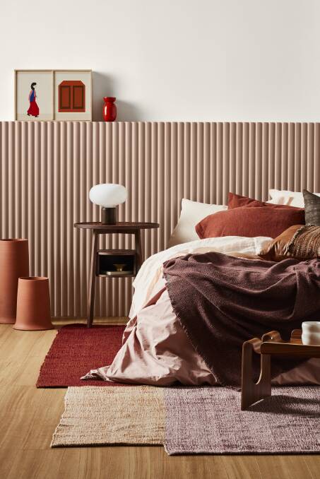 Warm and natural: For autumn Dulux recommends the Kinship Palette. Styled by Bree Leech. Photographer: Mike Baker