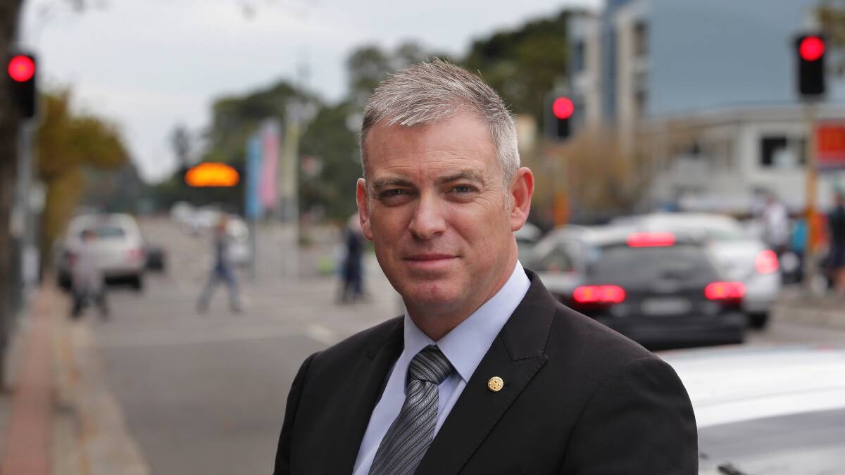 Push: Stephen Limebeer is advocating for retained police officers. Picture: John Veage